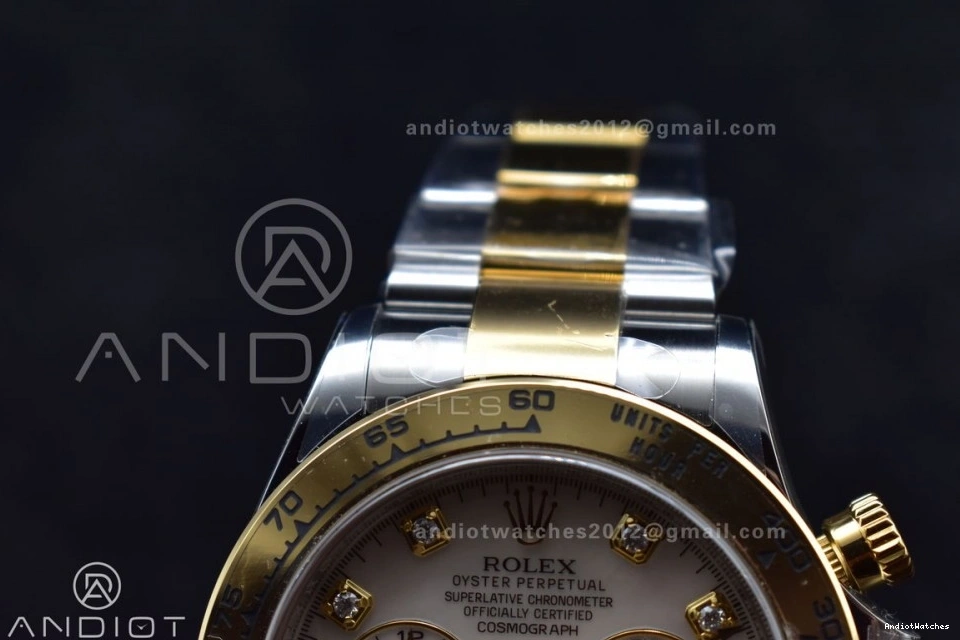 SS Best YG V Bracelet Daytona Mother Of SA4130 1:1 Dial White Diamond Durable 116503 Clean Pearl Edition on 740 0806